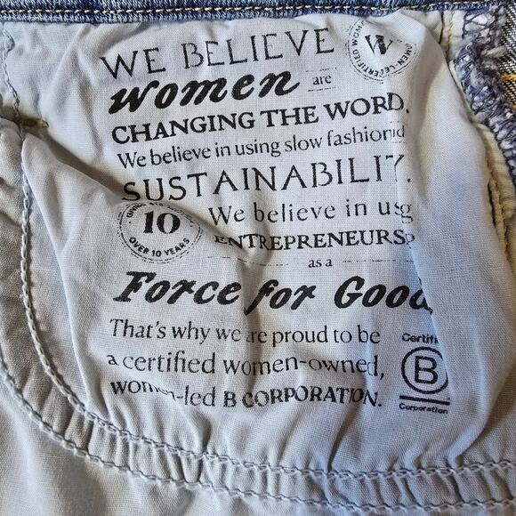 Frank & Eileen DERRY F&E Signature Jeans High Rise Raw Hem - Picture 8 of 14